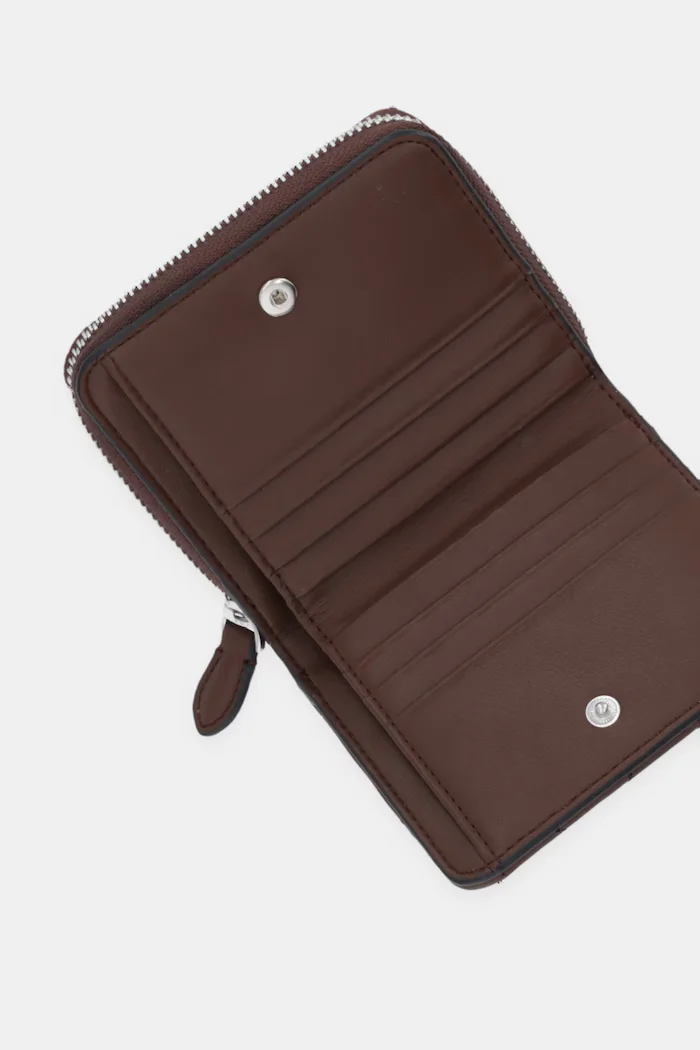 Karl Lagerfeld портфейл дамски K/BRICK кафяв B1W32024