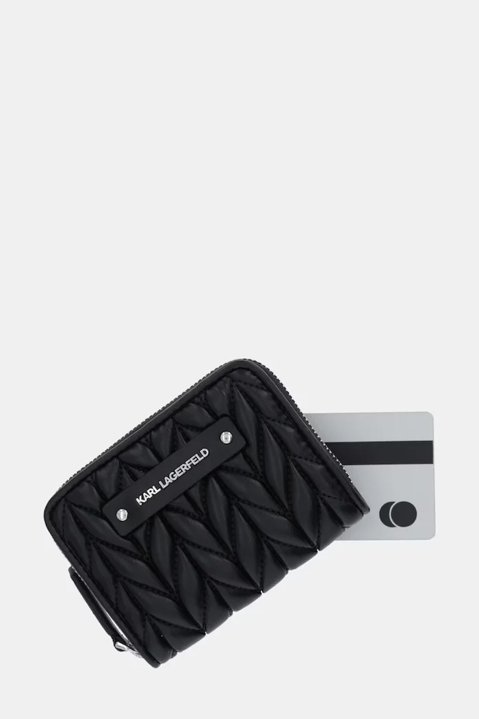Karl Lagerfeld Портмоне K/WEAVE в черно B1W32030