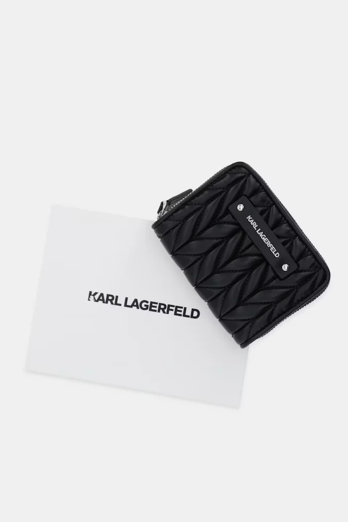 Karl Lagerfeld Портмоне K/WEAVE в черно B1W32030