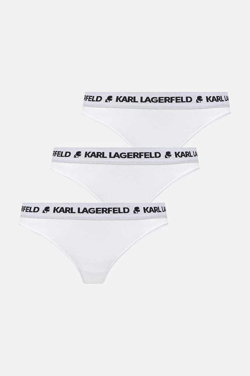 Karl Lagerfeld Прашки (3 чифта) LOGO THONG