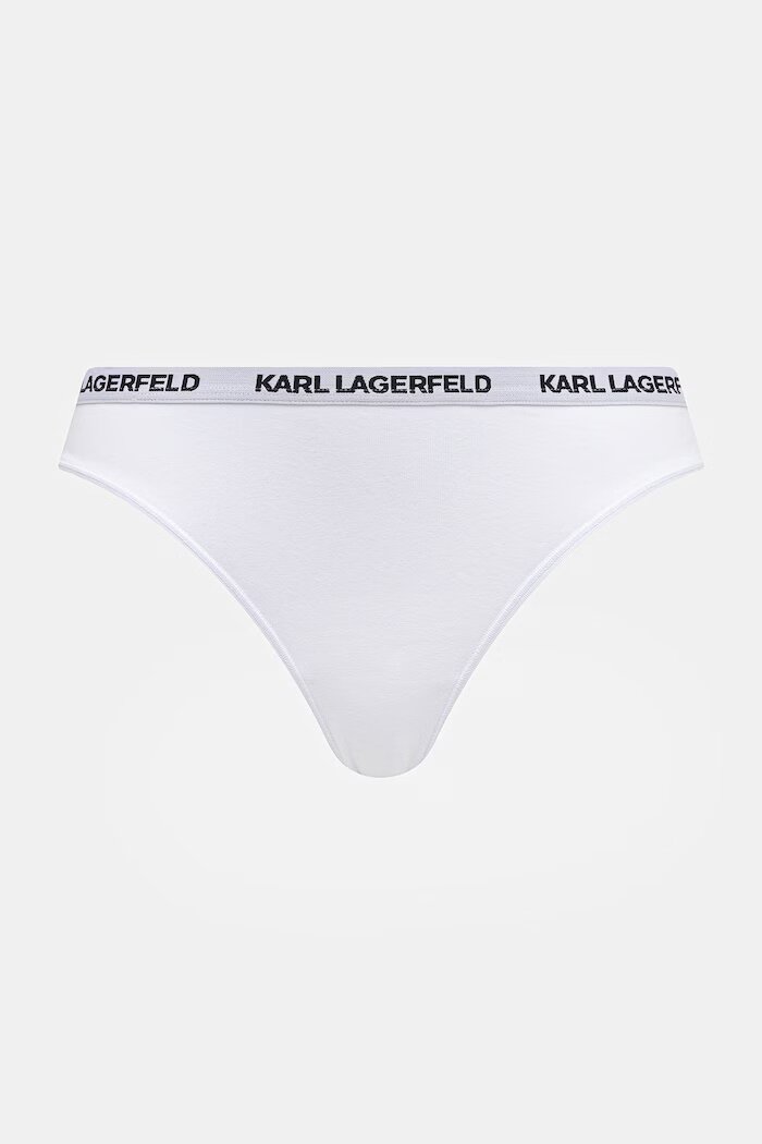 Karl Lagerfeld прашки дамски от памук с еластан 7 броя розови B1W47016
