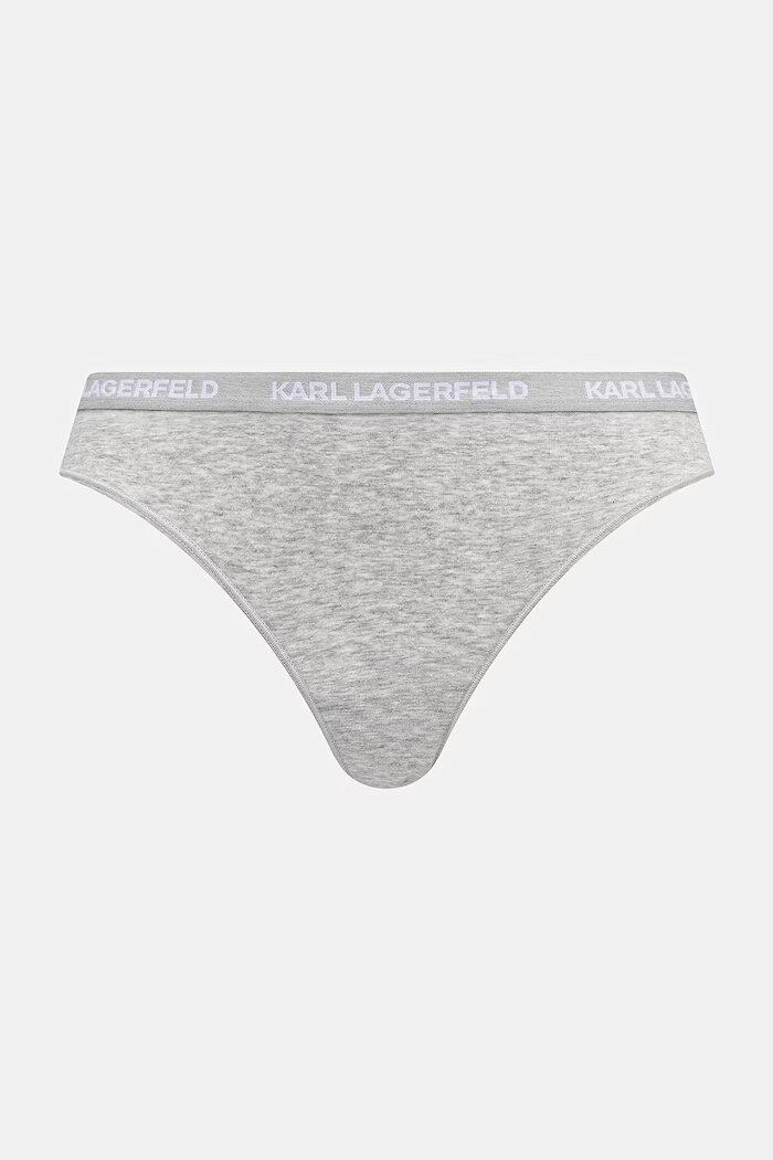 Karl Lagerfeld прашки дамски от памук с еластан 7 броя розови B1W47016