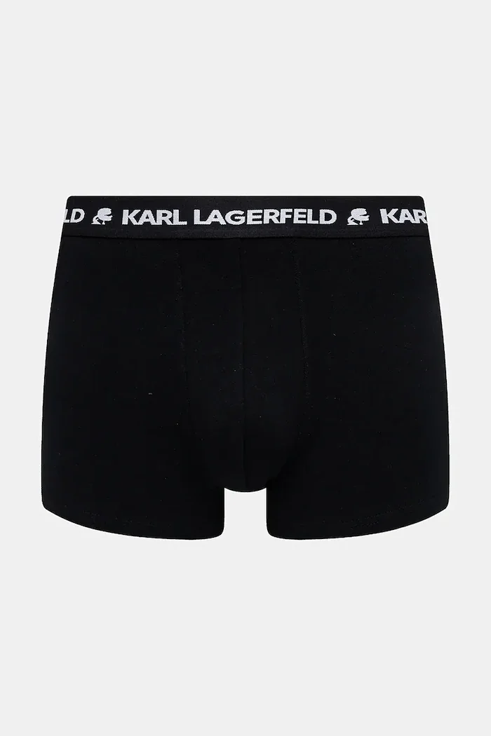 Karl Lagerfeld прилепнали боксерки мъжки от памук с еластан 3 броя многоцветни A1M47151