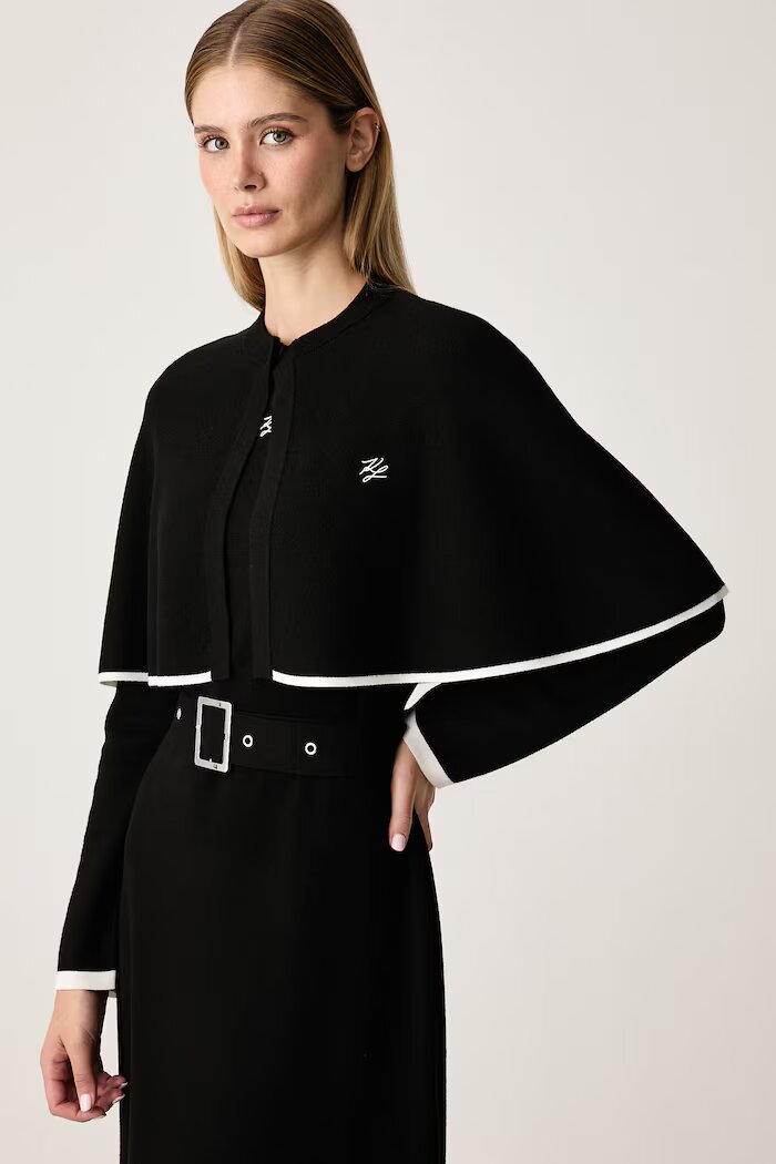 Karl Lagerfeld с вискоза черен B4W13027