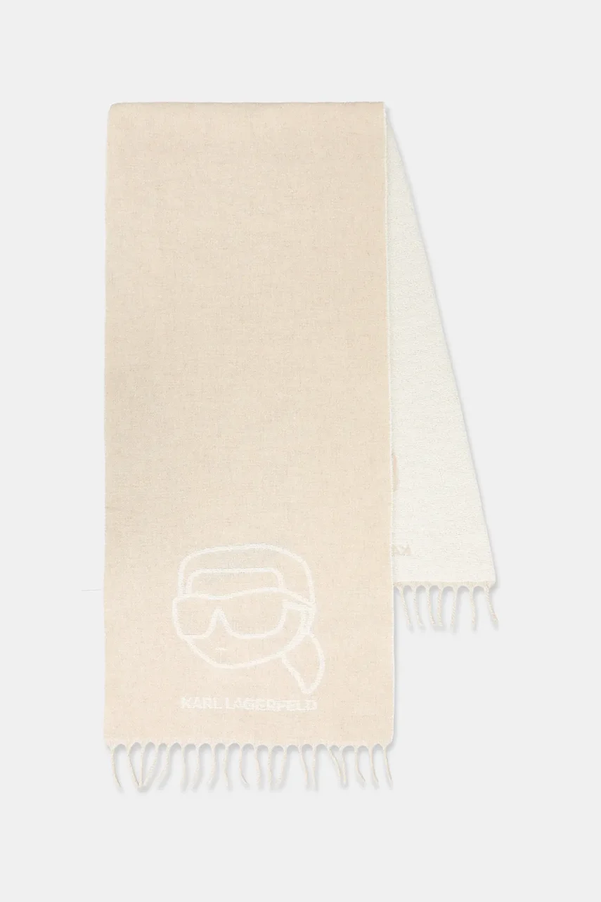 Karl Lagerfeld Шал с вълна IKON