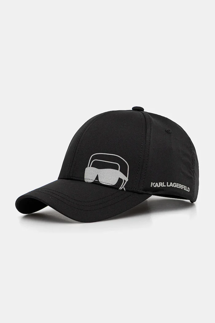 Karl Lagerfeld Шапка с козирка в черно 561124.805611