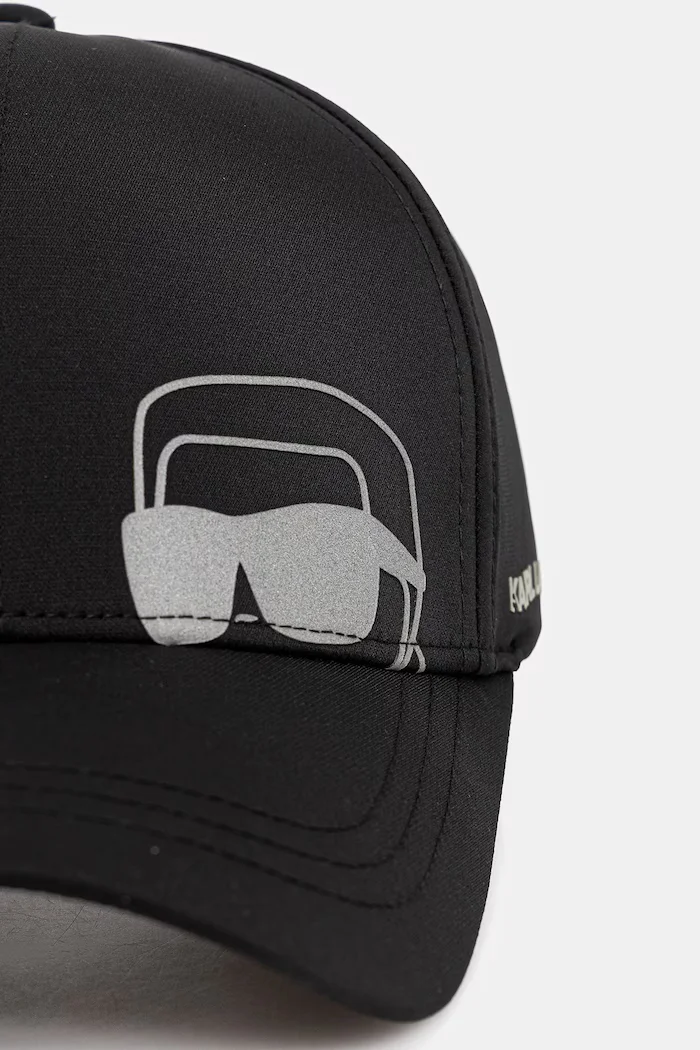 Karl Lagerfeld Шапка с козирка в черно 561124.805611
