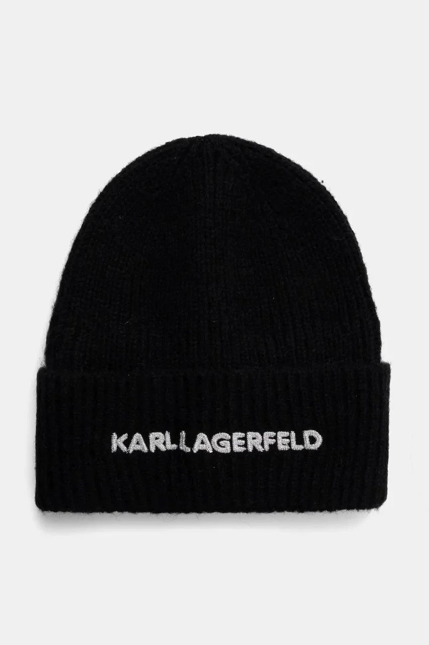 Karl Lagerfeld Шапка с вълна