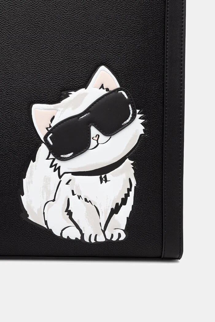 Karl Lagerfeld шопинг чанта дамска IKON черна B3W30338