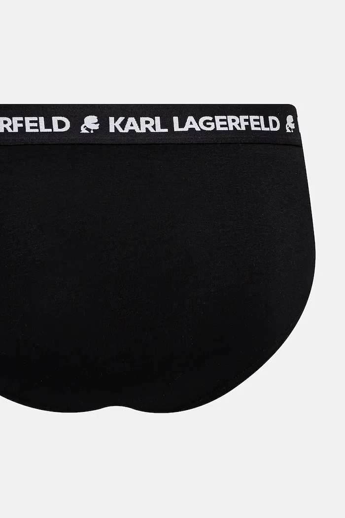 Karl Lagerfeld Слипове (3 чифта) в черно A1M47152