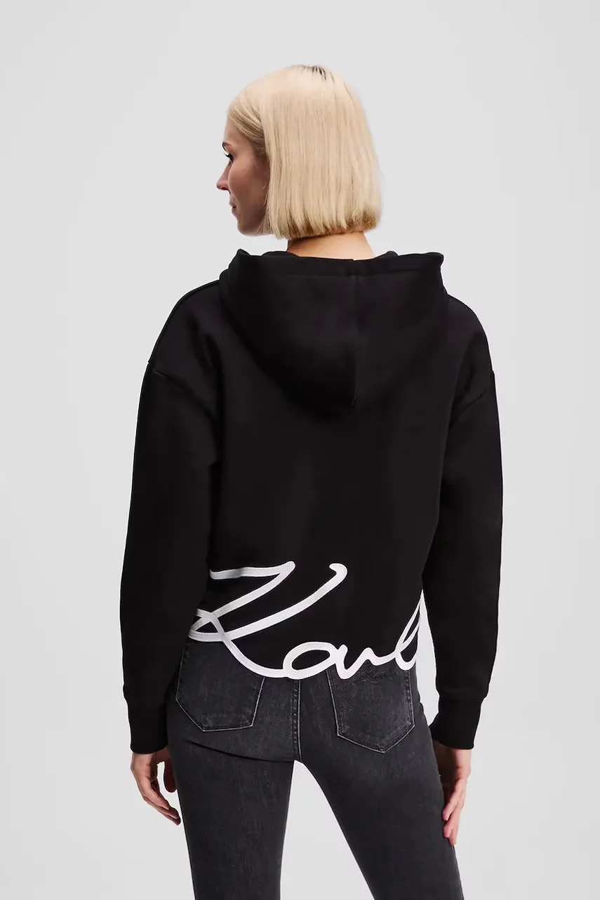 Karl Lagerfeld Суичър HEM SIGNATURE