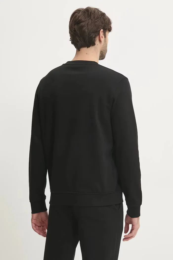 Karl Lagerfeld Суичър в черно с апликация 500900.705710