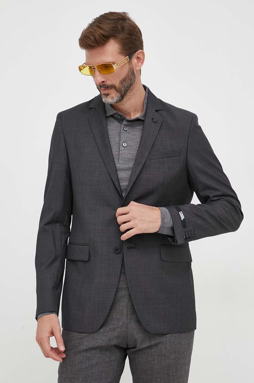 Karl Lagerfeld Вълнено сако