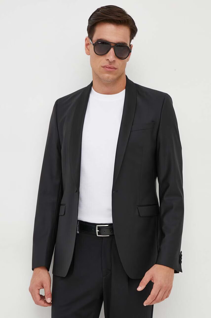 Karl Lagerfeld Вълнено сако