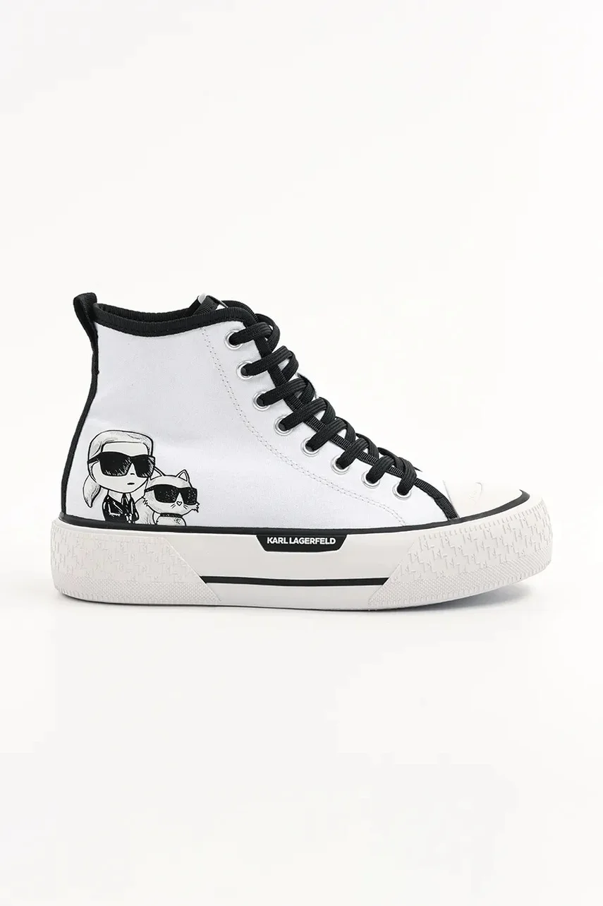 Karl Lagerfeld Високи кецове KAMPUS MAX III