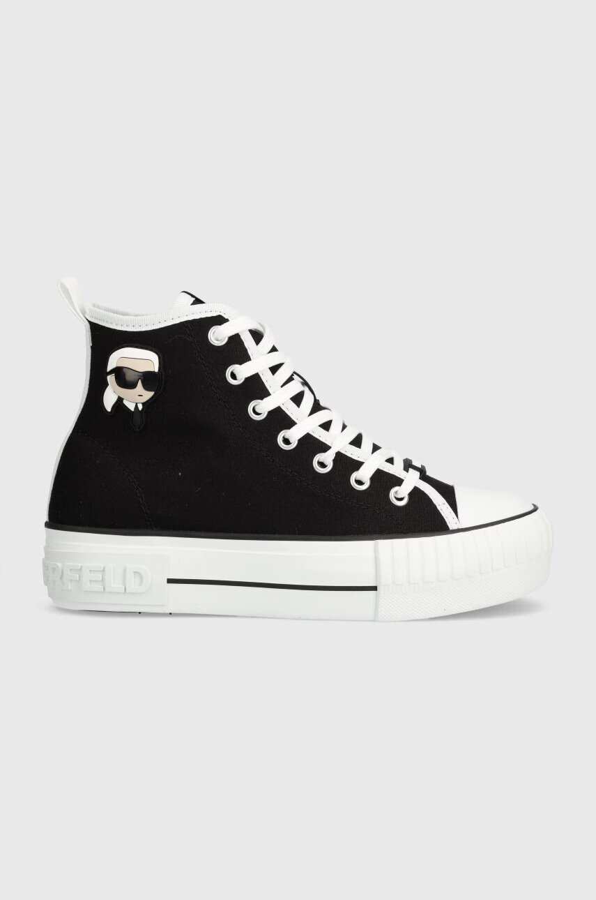 Karl Lagerfeld Високи кецове KAMPUS MAX NFT