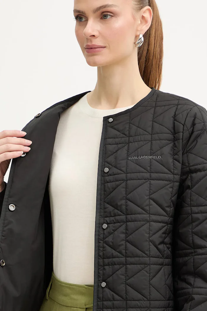 Karl Lagerfeld Яке K QUILT в черно преходен модел B1W15041