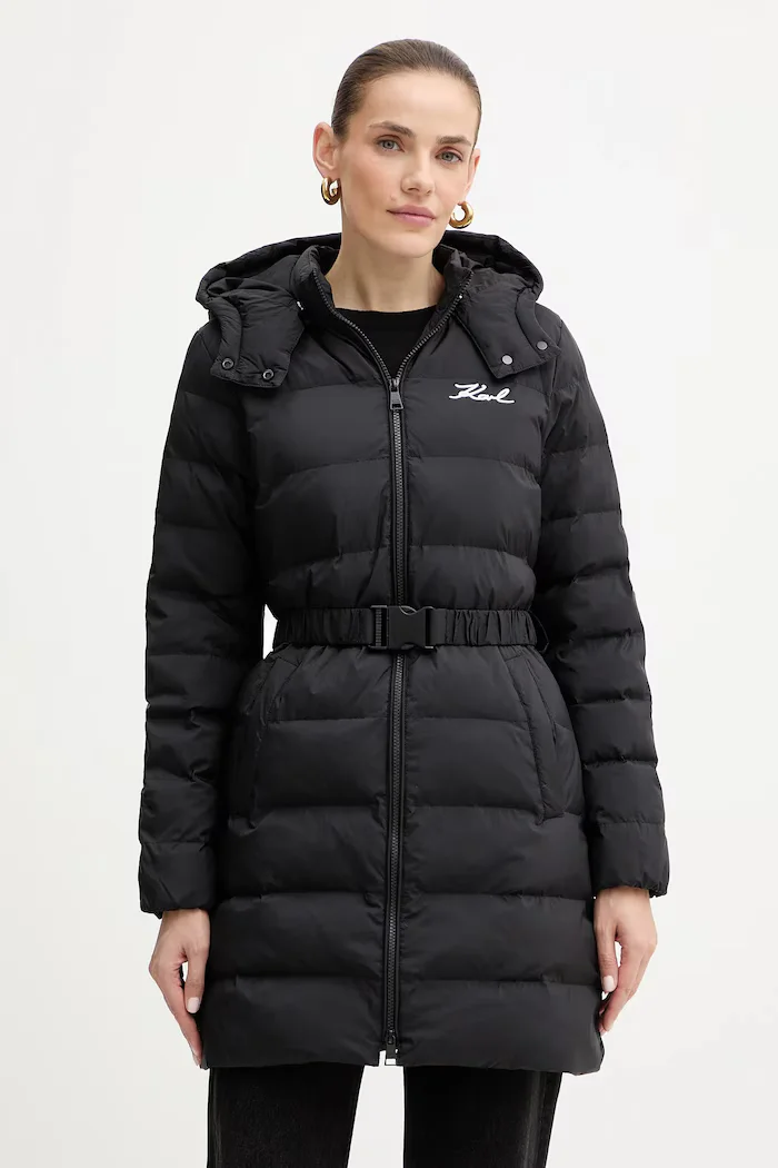 Karl Lagerfeld Яке в черно зимен модел A1W15047