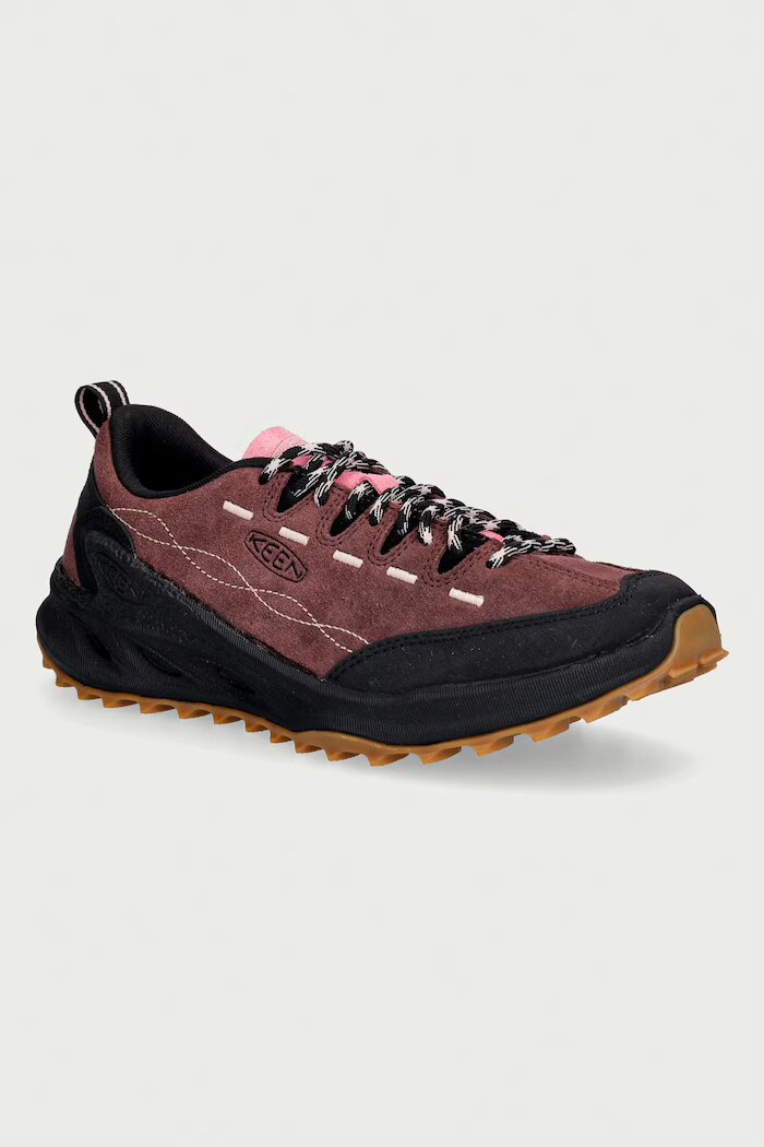 Keen JASPER маратонки дамски от велур бордо 1032670