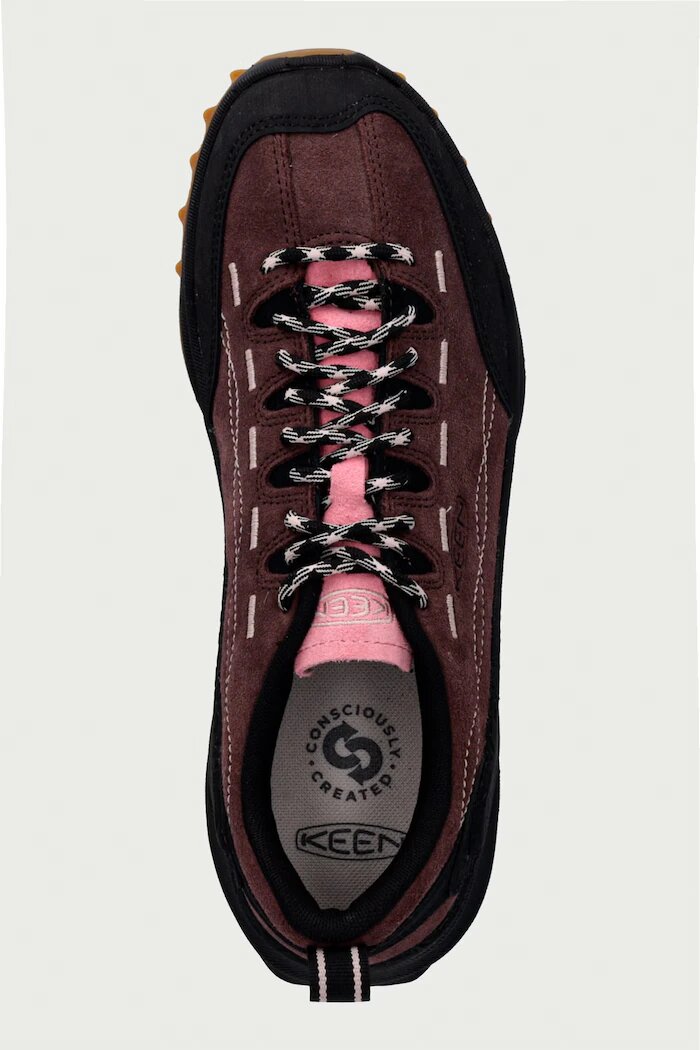 Keen JASPER маратонки дамски от велур бордо 1032670