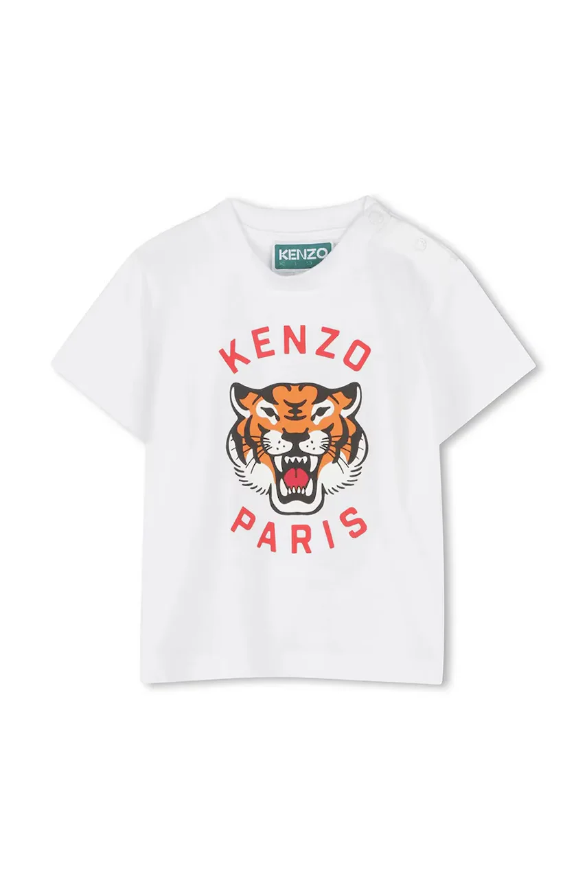 Kenzo Kids Бебешка памучна тениска