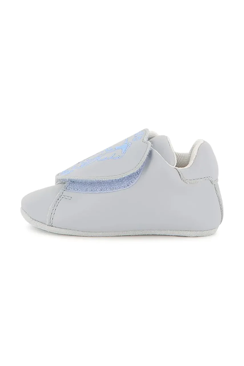 Kenzo Kids Бебешки кожени зимни обувки