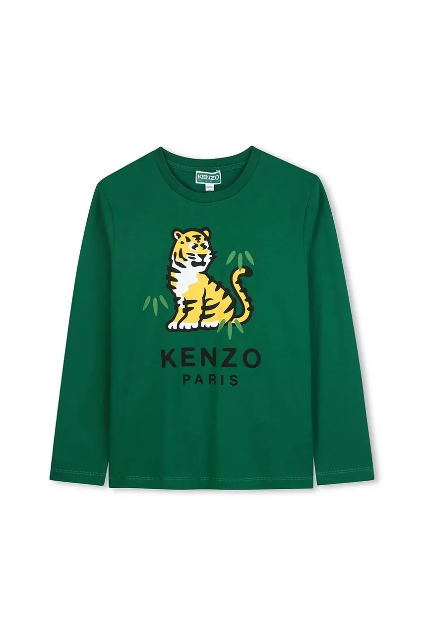Kenzo Kids Детска блуза с дълги ръкави