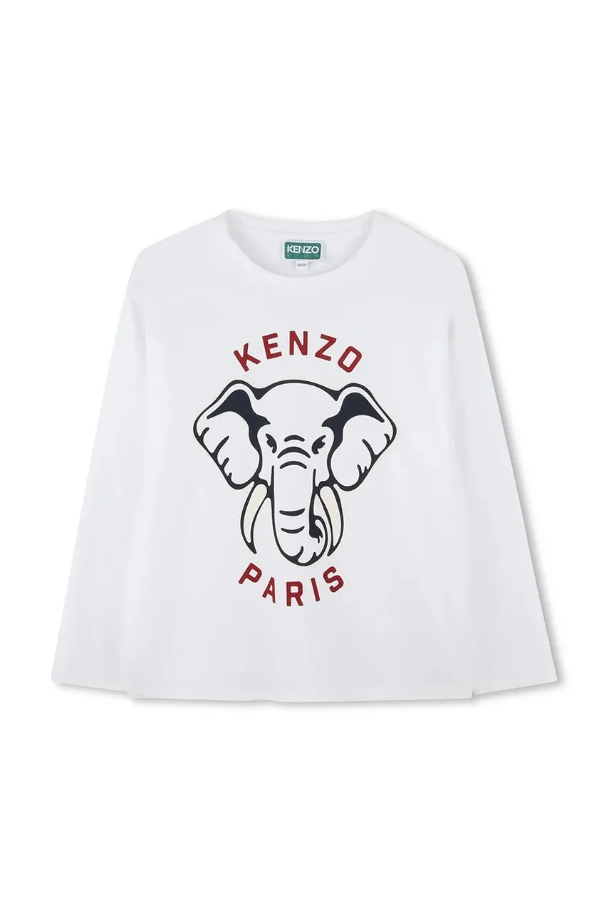 Kenzo Kids Детска блуза с дълги ръкави
