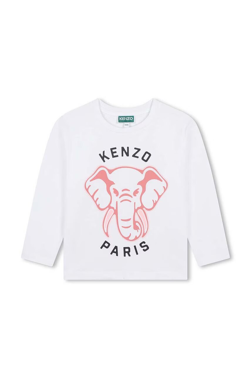 Kenzo Kids Детска блуза с дълги ръкави
