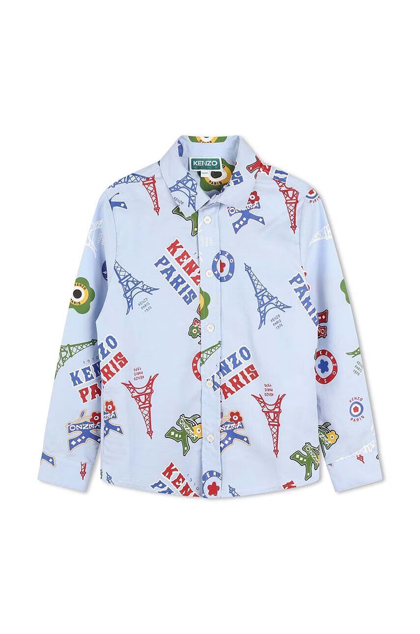 Kenzo Kids Детска памучна риза