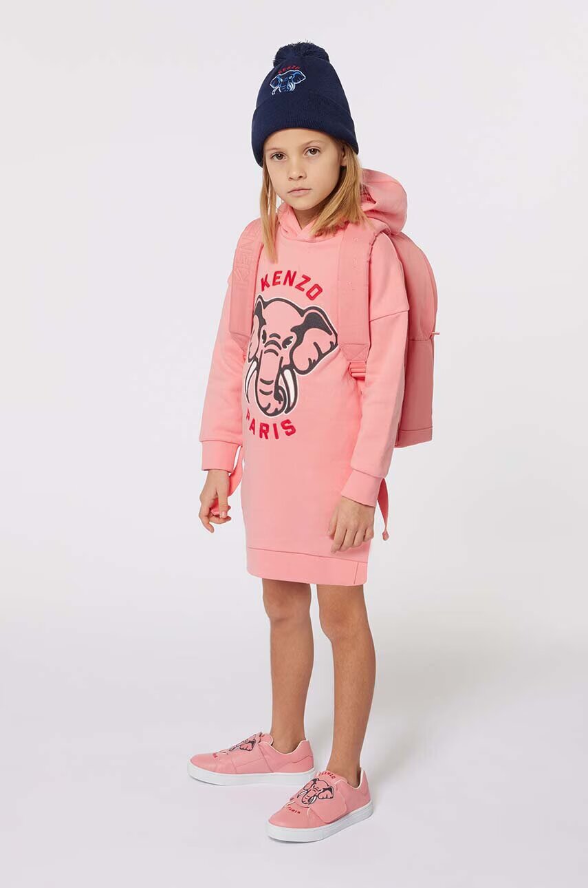 Kenzo Kids Детска памучна рокля