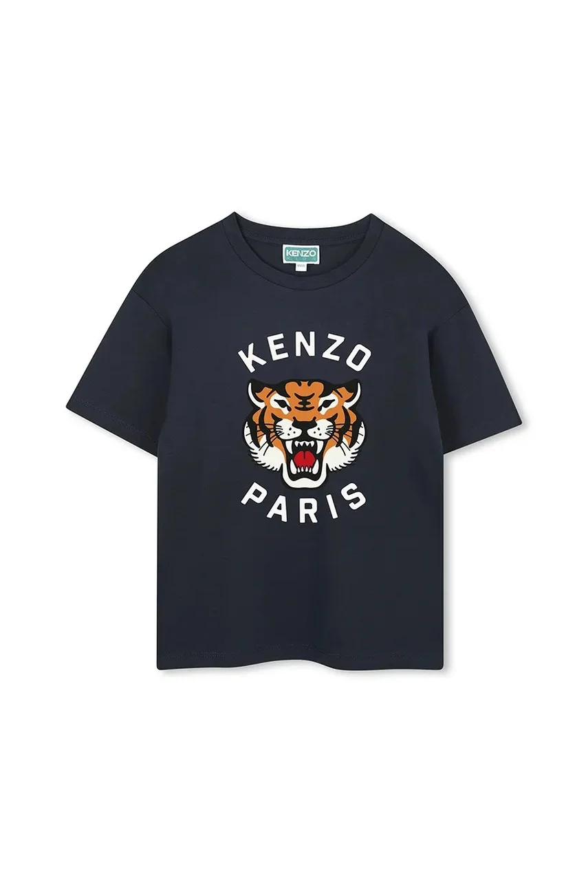 Kenzo Kids Детска памучна тениска