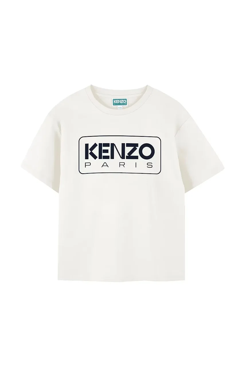 Kenzo Kids Детска памучна тениска