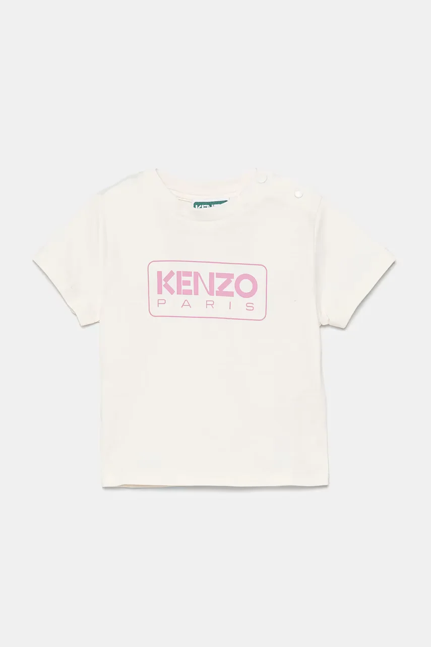 Kenzo Kids Детска памучна тениска