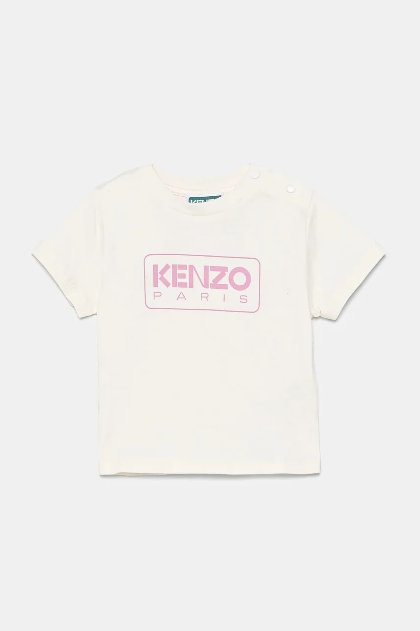 Kenzo Kids Детска памучна тениска