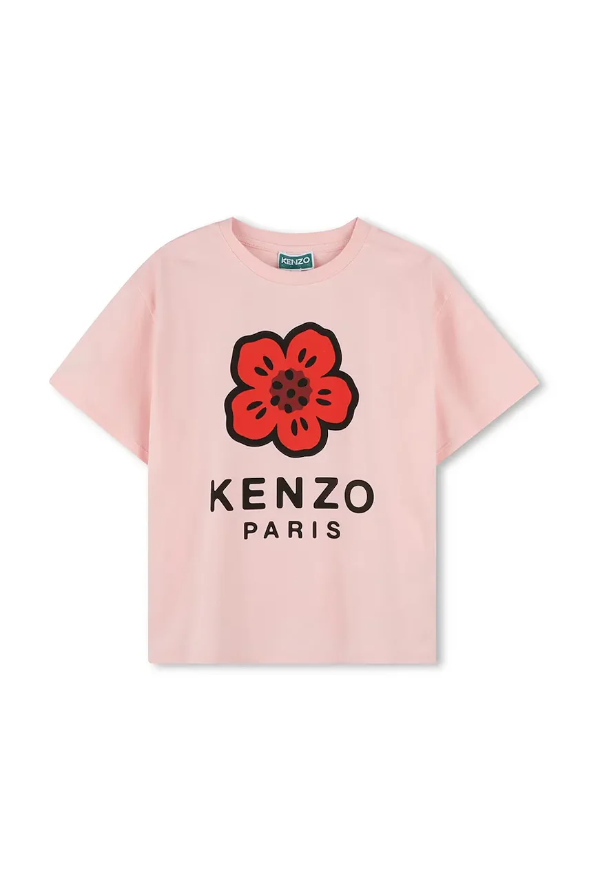 Kenzo Kids Детска памучна тениска