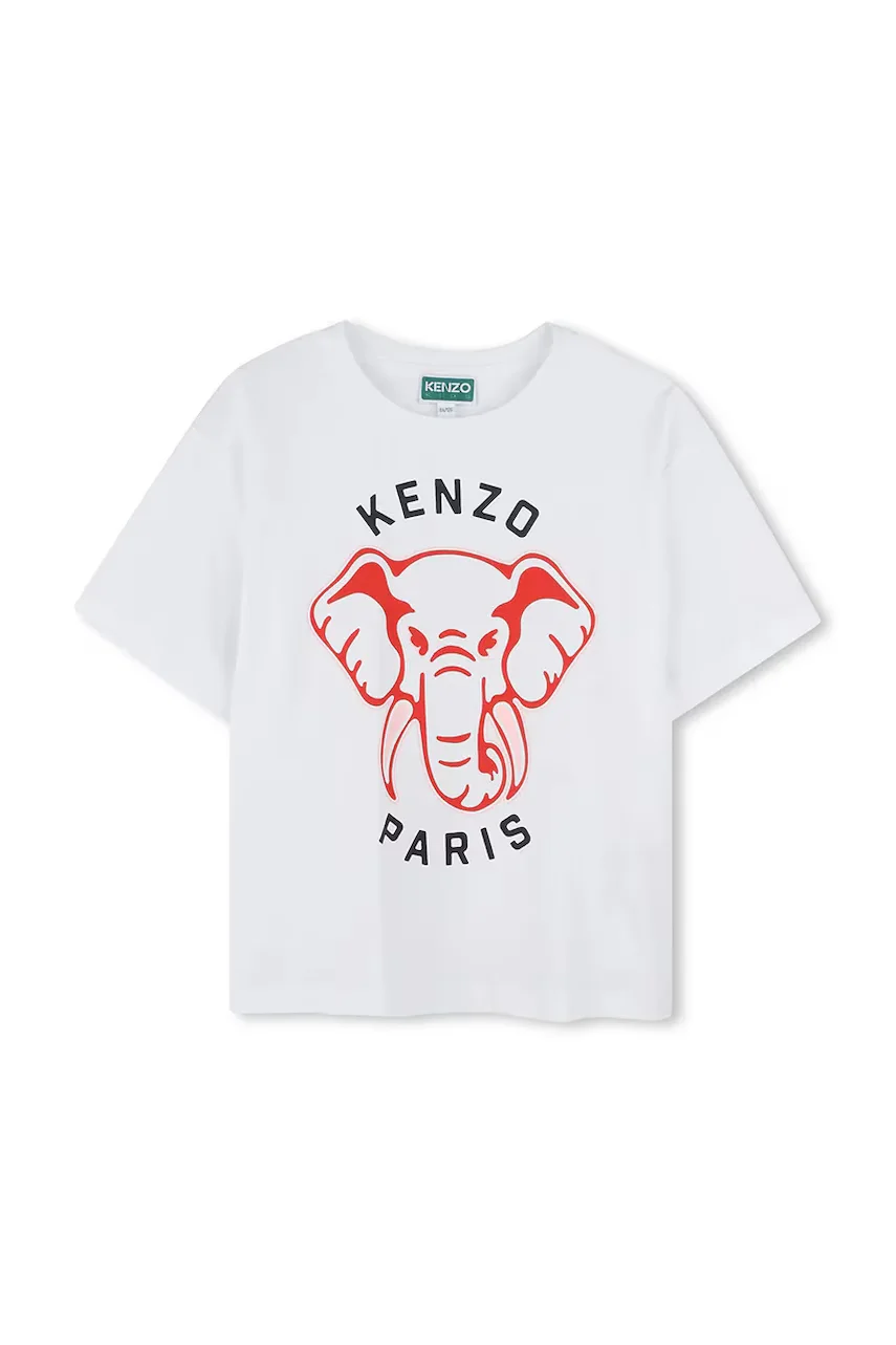 Kenzo Kids Детска памучна тениска