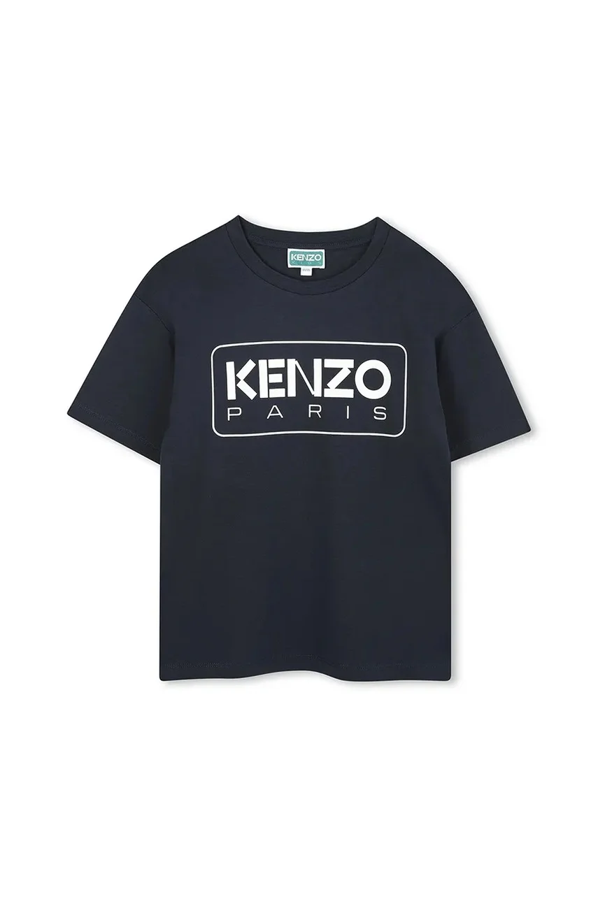 Kenzo Kids Детска памучна тениска