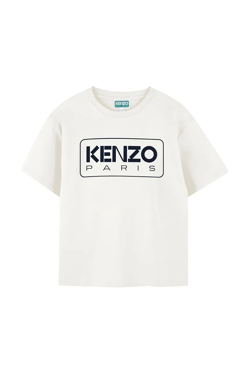 Kenzo Kids Детска памучна тениска