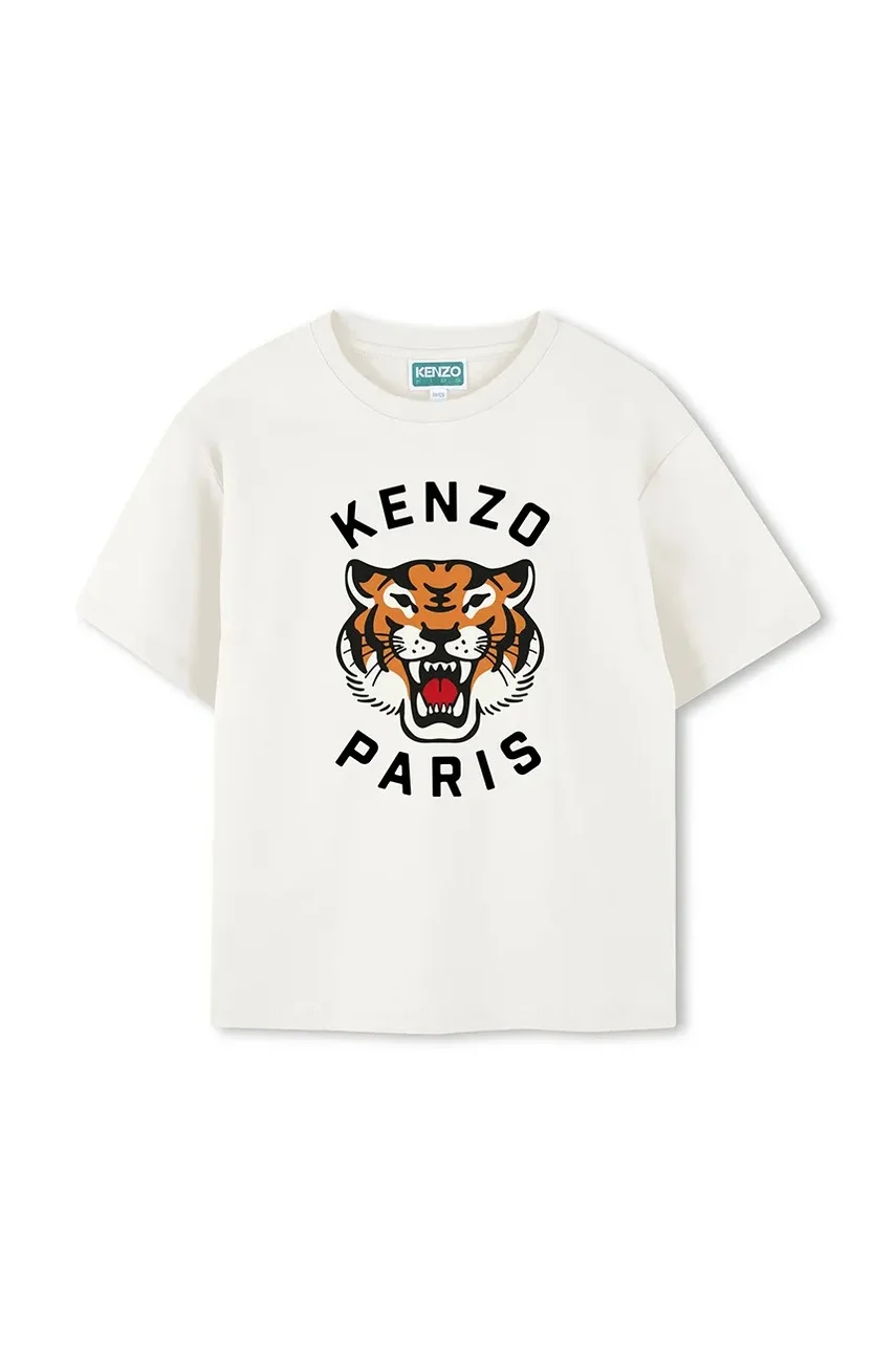 Kenzo Kids Детска памучна тениска