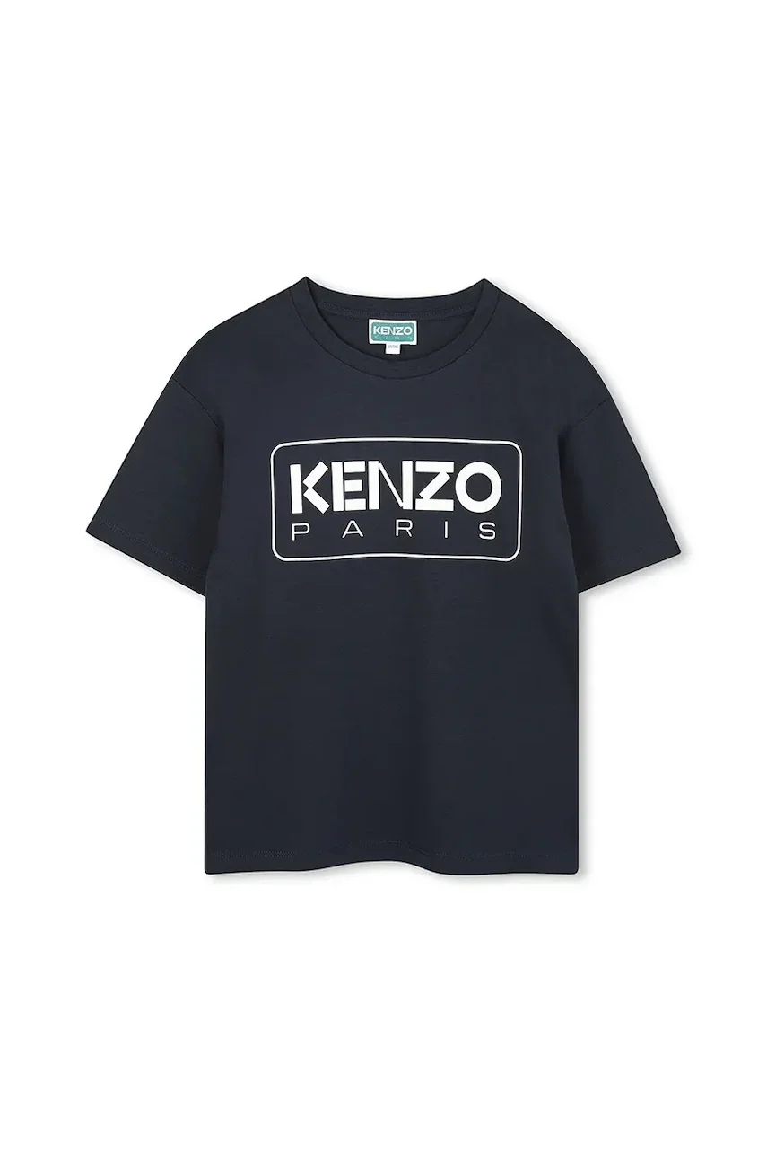 Kenzo Kids Детска памучна тениска