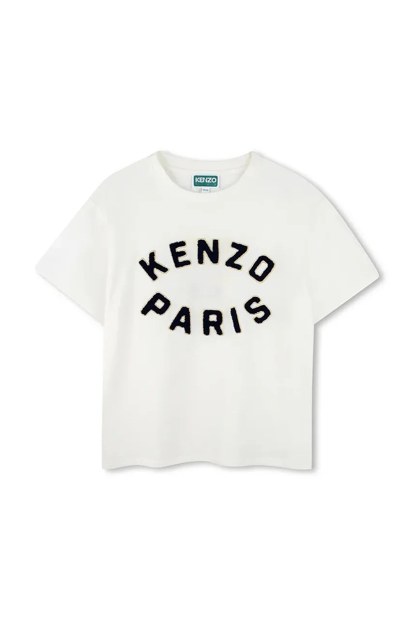 Kenzo Kids Детска памучна тениска