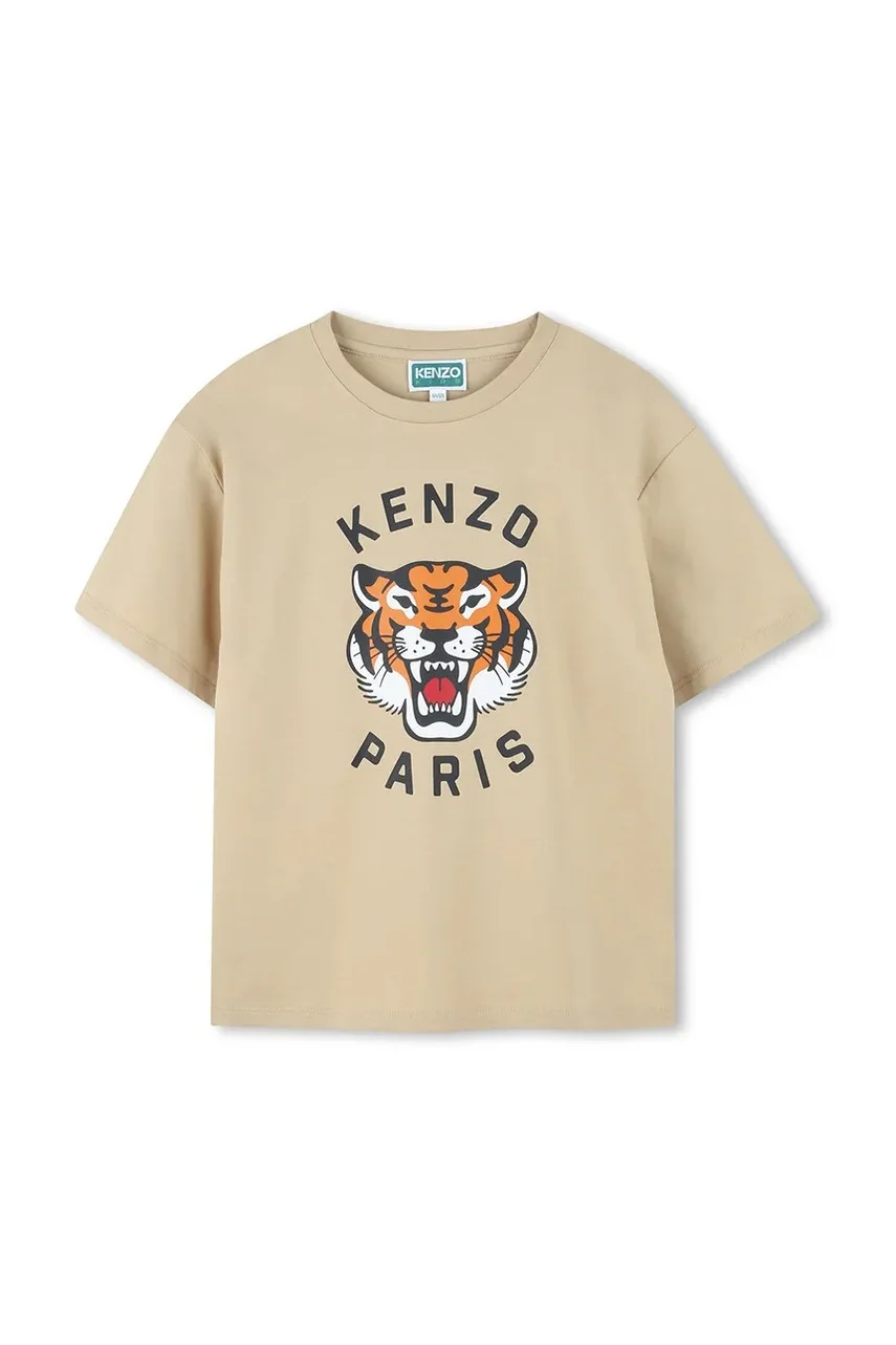 Kenzo Kids Детска памучна тениска