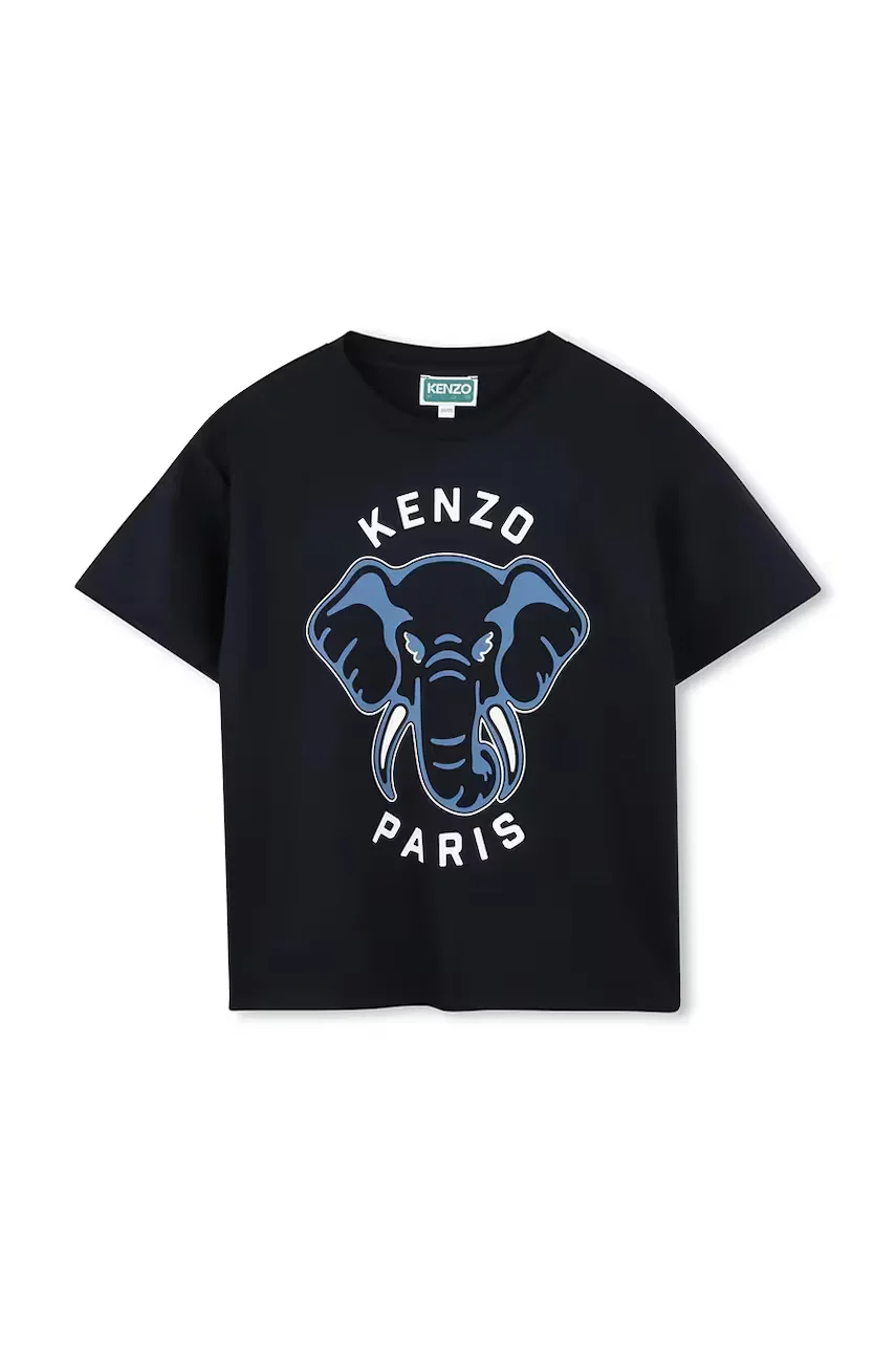 Kenzo Kids Детска памучна тениска