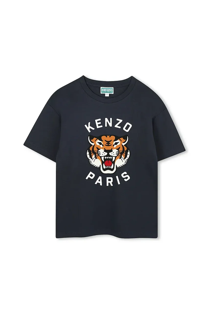 Kenzo Kids Детска памучна тениска