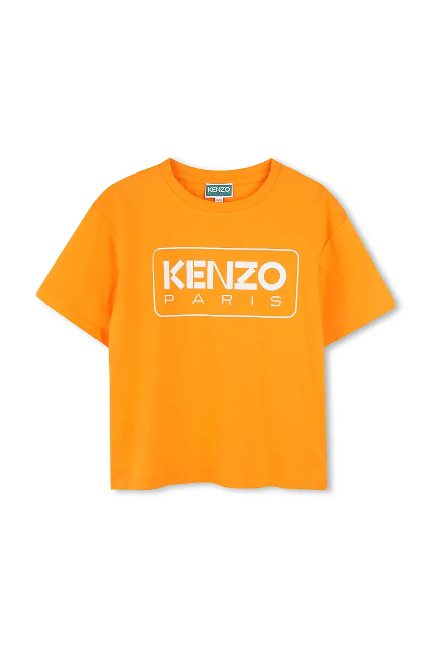 Kenzo Kids Детска памучна тениска