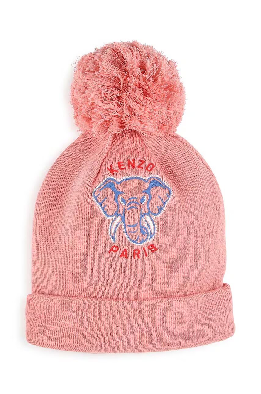Kenzo Kids Детска шапка с вълна