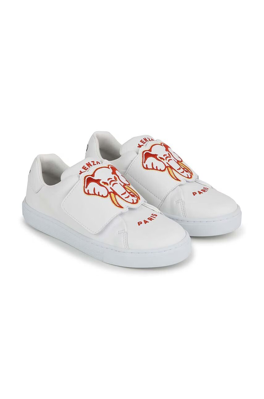 Kenzo Kids Детски кожени маратонки