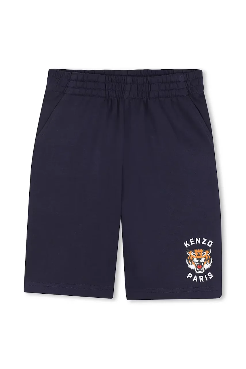 Kenzo Kids Детски памучен къс панталон
