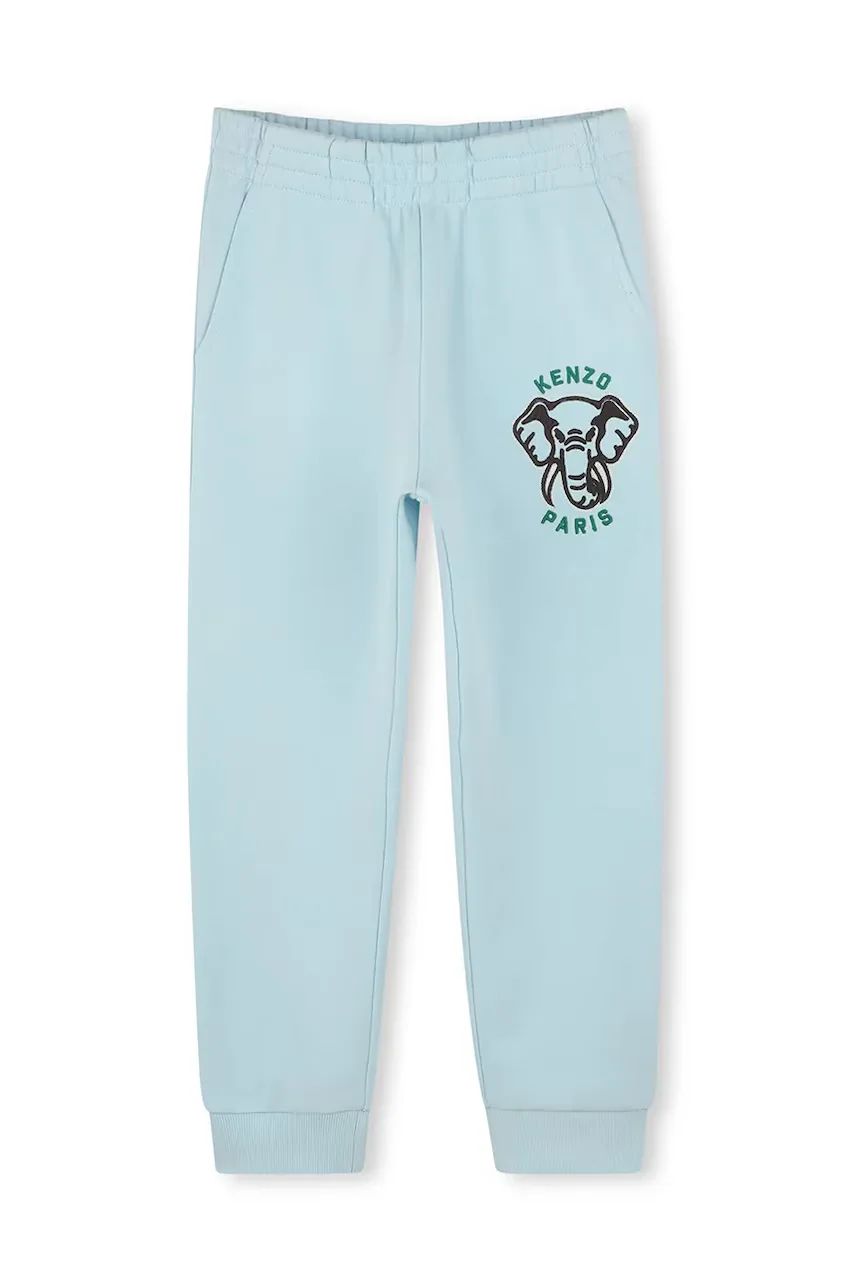 Kenzo Kids Детски памучен спортен панталон